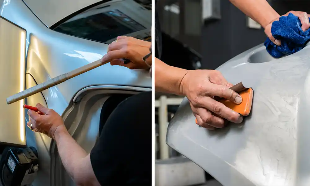 Colomoto professional PDR vs DIY dent removal comparison
