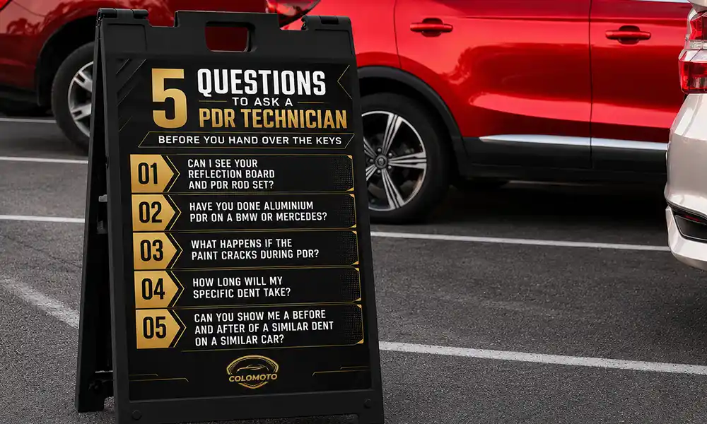 5 questions to judge a PDR technician before booking