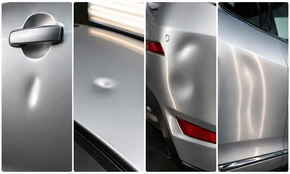 4 dent categories where paintless dent repair works beautifully